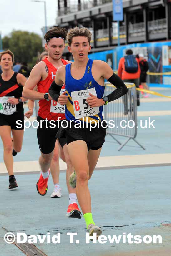 Senior mens 6 Stage Relay, 2022 Northern Road Relays, SportsCity, Manchester. Photo: David T. Hewitson/Sports for All Pics